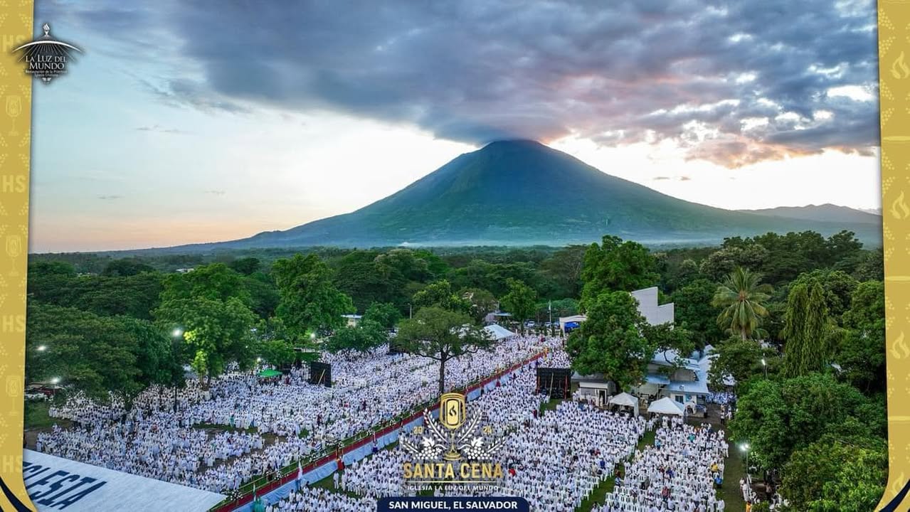 Holy Supper celebrated in San Miguel, El Salvador